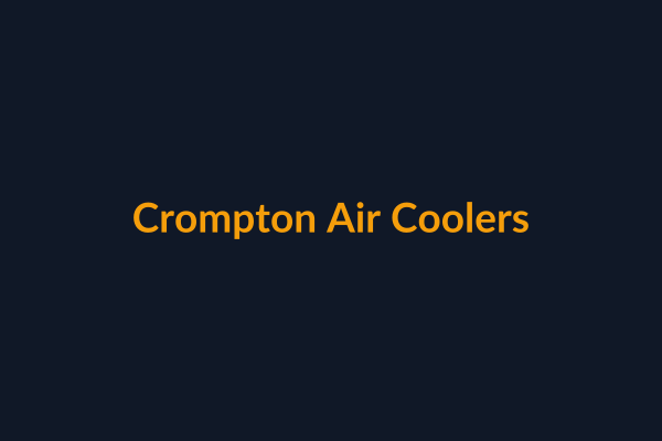 Crompton Air Coolers available at Raguveer Electric Talala